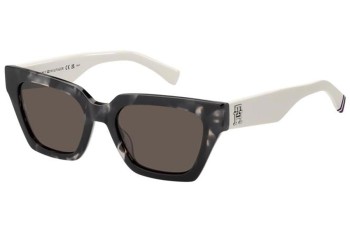 Sunglasses Tommy Hilfiger TH2101/S TCB/70 Rechteck Schwarz