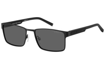 Sonnenbrille Tommy Hilfiger TH2087/S 003/M9 Polarized Rechteck Schwarz