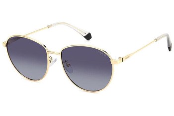 Sonnenbrille Polaroid PLD4171/G/S/X 2F7/WJ Polarized Rund Gold