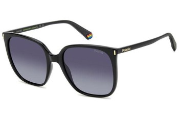 Sonnenbrille Polaroid PLD6218/S 807/WJ Polarized Quadratisch Schwarz