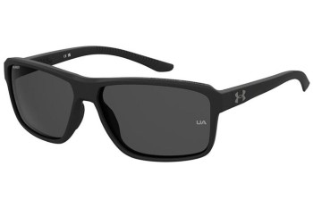 Sunglasses Under Armour UAKICKOFF 003/M9 Polarized Rechteck Schwarz