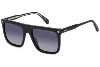 Sunglasses Polaroid PLD4166/S/X 807/WJ Polarized Flat Top Schwarz