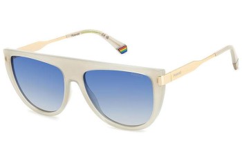 Sunglasses Polaroid PLD6221/S/X 10A/Z7 Polarized Flat Top Beige