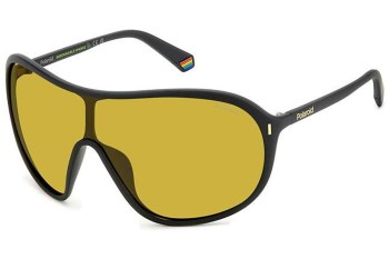 Sunglasses Polaroid PLD6216/S 003/MU Polarized Monoscheibe | Shield Schwarz