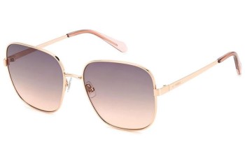 Sonnenbrille Fossil FOS2133/G/S AU2/FF Quadratisch Gold