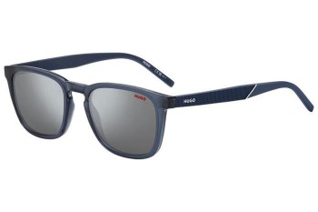 Sonnenbrille HUGO HG1306/S PJP/T4 Rechteck Blau