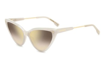 Sunglasses Dsquared2 D20134/S SZJ/JL Cat Eye Weiß