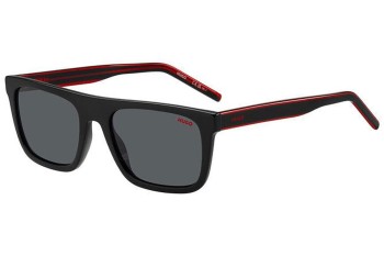 Sonnenbrille HUGO HG1297/S OIT/IR Flat Top Schwarz