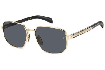 Sonnenbrille David Beckham DB7121/G/S RHL/IR Rechteck Gold