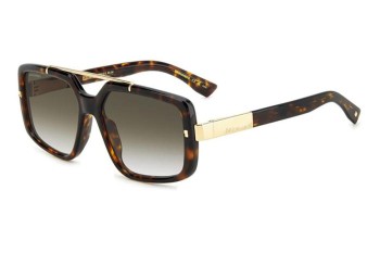 Sonnenbrille Dsquared2 D20120/S 086/9K Rechteck Havanna