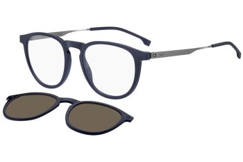 Glasses BOSS BOSS1640/CS DTY/SP Polarized Quadratisch Blau