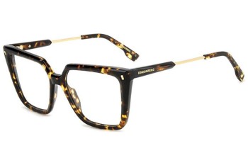 Glasses Dsquared2 D20136 086 Rechteck Havanna