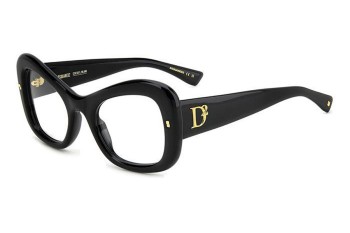 Brillen Dsquared2 D20138 807 Quadratisch Schwarz