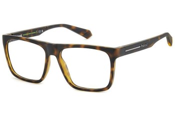 Glasses Polaroid PLDD533 N9P Flat Top Havanna