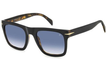 Sunglasses David Beckham DB7000/SFLAT WR7/08 Rechteck Schwarz