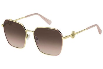 Sunglasses Marc Jacobs MARC729/S EYR/HA Quadratisch Gold