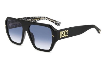 Sunglasses Dsquared2 D20128/S TAY/08 Flat Top Schwarz