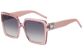 Sunglasses HUGO HG1285/S 35J/9O Quadratisch Rosa