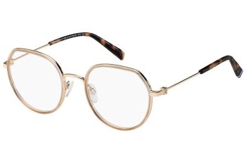 Glasses Tommy Hilfiger TH2096 DYG Rund Gold