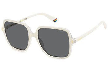 Sunglasses Polaroid PLD6219/S VK6/M9 Polarized Quadratisch Weiß