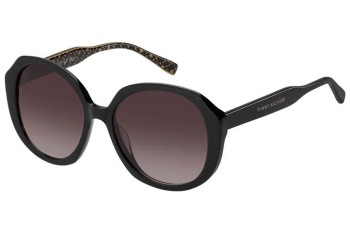 Sunglasses Tommy Hilfiger TH2106/S 7YQ/HA Quadratisch Schwarz