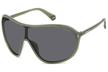 Sonnenbrille Polaroid PLD6216/S 1ED/M9 Polarized Monoscheibe | Shield Grün