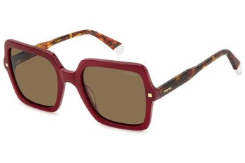 Sunglasses Polaroid PLD4165/S/X LHF/SP Polarized Quadratisch Rot