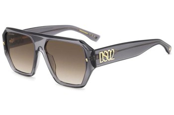 Sunglasses Dsquared2 D20128/S KB7/HA Flat Top Grau