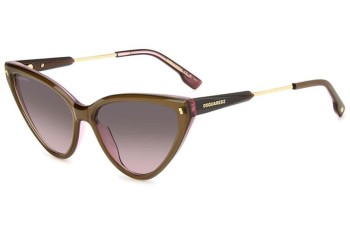 Sunglasses Dsquared2 D20134/S HKL/M2 Cat Eye Braun