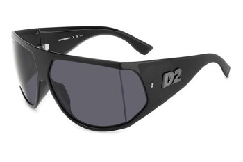 Sunglasses Dsquared2 D20124/S ANS/IR Flat Top Schwarz