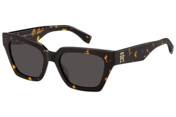 Sunglasses Tommy Hilfiger TH2101/S 086/IR Rechteck Havanna