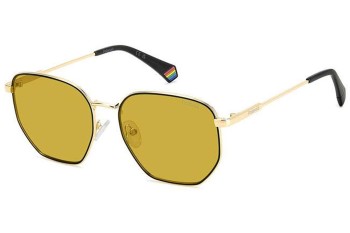 Sunglasses Polaroid PLD6214/S/X DYG/MU Polarized Rechteck Gold