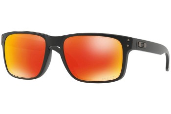 Sunglasses Oakley Holbrook OO9102-E2 PRIZM Quadratisch Schwarz