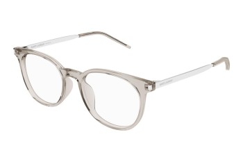 Glasses Saint Laurent SL683/F 003 Rund Beige