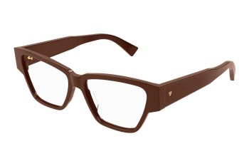 Glasses Bottega Veneta BV1288O 003 Rechteck Rot