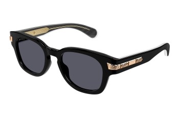 Sonnenbrille Gucci GG1518S 001 Rund Schwarz