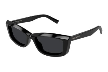 Sunglasses Saint Laurent SL658 001 Cat Eye Schwarz