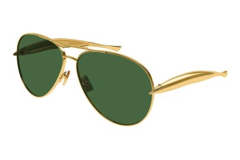 Sonnenbrille Bottega Veneta BV1305S 001 Pilot Gold