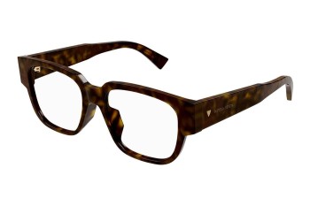 Glasses Bottega Veneta BV1289O 002 Rechteck Havanna