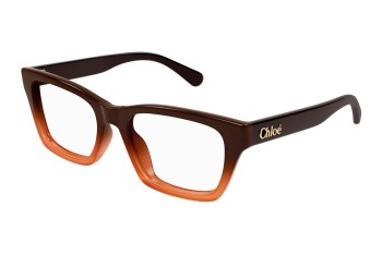 Glasses Chloe CH0242O 008 Rechteck Braun