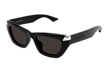 Sonnenbrille Alexander McQueen AM0440SA 001 Cat Eye Schwarz