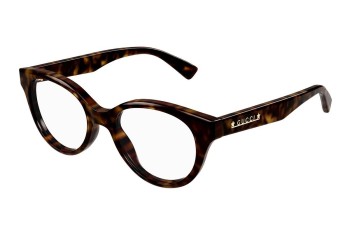 Glasses Gucci GG1590O 005 Rund Havanna