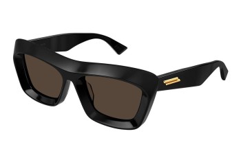 Sunglasses Bottega Veneta BV1283S 001 Quadratisch Schwarz