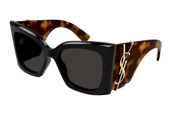 Sonnenbrille Saint Laurent SLM119BLAZE 003 Cat Eye Schwarz