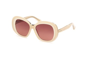 Sunglasses Max Mara MM0087 25F Rund Beige