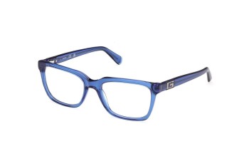 Glasses Guess GU50132 090 Quadratisch Blau