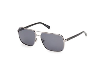 Sonnenbrille Guess GU00119 08D Polarized Quadratisch Grau