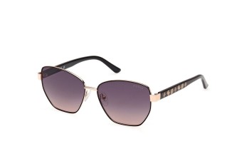 Sunglasses Guess GU00102 05B Quadratisch Schwarz