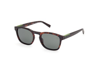 Sonnenbrille Timberland TB00007 52R Polarized Rund Havanna