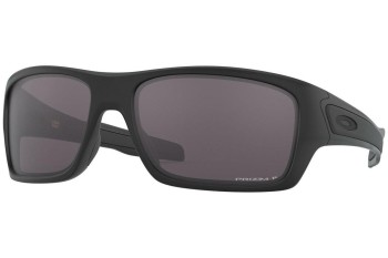 Sunglasses Oakley Turbine OO9263 926362 Polarized Rechteck Schwarz